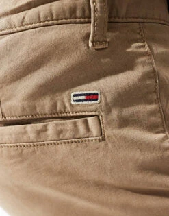 Tommy Jeans Austin Cargo Trousers In Beige For Men Vintage Camel -Tommy Hilfiger Store 207286396 3