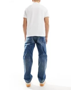 Tommy Jeans Otis Regular Straight Jeans In Faded Dark Wash For Men Denim Dark -Tommy Hilfiger Store 207286422 2