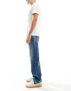 Tommy Jeans Otis Regular Straight Jeans In Faded Dark Wash For Men Denim Dark -Tommy Hilfiger Store 207286422 3