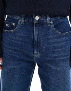 Tommy Jeans Jaimie Loose Straight Jeans In Dark Wash For Men Denim Dark -Tommy Hilfiger Store 207286472 3