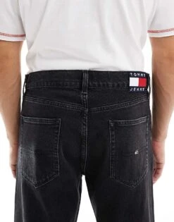 Tommy Jeans Otis Regular Straight Jeans In Black For Men Denim Black -Tommy Hilfiger Store 207286561 4