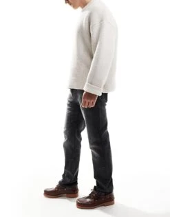 Tommy Jeans Straight Leg Jeans In Dark Grey For Men -Tommy Hilfiger Store 207585880 3