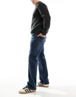 Tommy Jeans Straight Leg Jeans In Dark Blue For Men -Tommy Hilfiger Store 207585948 3