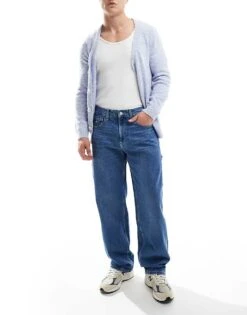 Tommy Jeans Baggy Fit Jeans In Dark Blue For Men -Tommy Hilfiger Store 207586230 1 darkblue 1