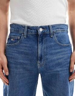 Tommy Jeans Baggy Fit Jeans In Dark Blue For Men -Tommy Hilfiger Store 207586230 5