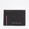 Tommy Hilfiger Th Business Corporate Leather Card Holder In Black For Men -Tommy Hilfiger Store 207713977 1 black