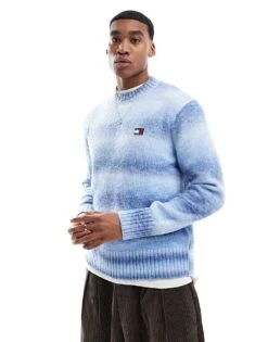 Tommy Jeans Ombré Jumper With Wool In Multi For Men -Tommy Hilfiger Store 207714030 1 multi 1