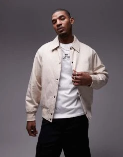 Tommy Hilfiger Smart Casual Ivy Jacket In Beige For Men -Tommy Hilfiger Store 207714157 1 beige 1