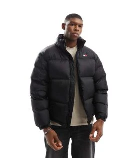Tommy Jeans Down Alaska Puffer Jacket In Black For Men -Tommy Hilfiger Store 207714400 4