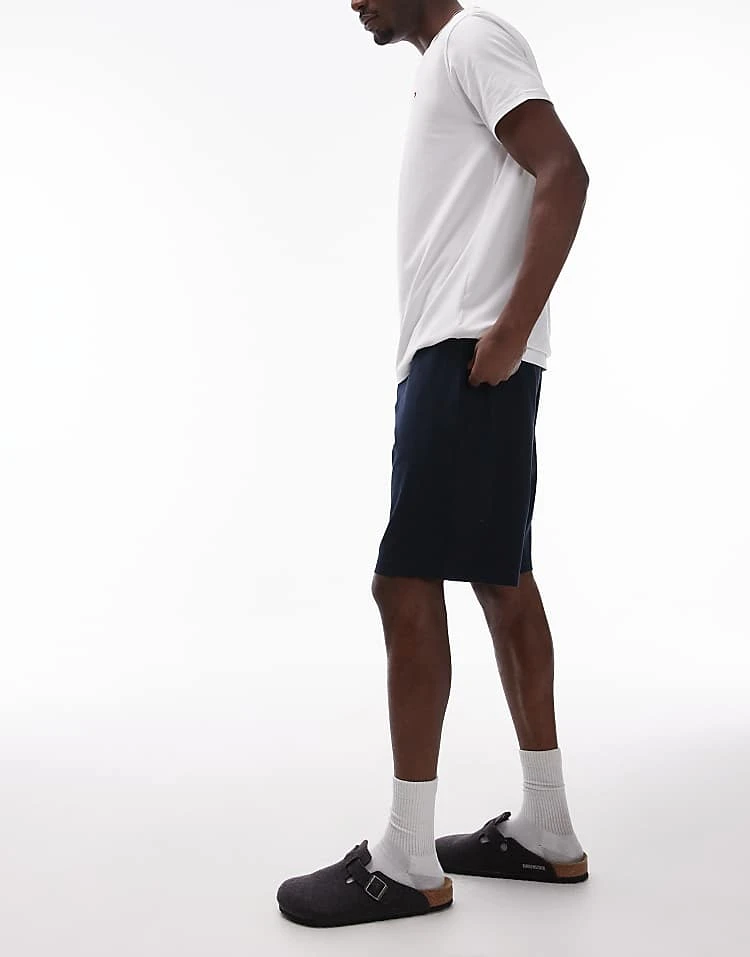 Tommy Hilfiger Pyjama Tshirt And Shorts Set In White/navy For Men White / Desert Sky 4 Tommy Hilfiger Pyjama Tshirt And Shorts Set In White/navy For Men White / Desert Sky - Image 2