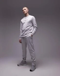 Tommy Hilfiger Lounge Tracksuit In Grey