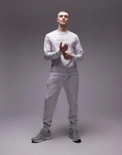 Tommy Hilfiger Lounge Tracksuit In Grey -Tommy Hilfiger Store 207736061 1 lightcast