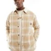 Tommy Jeans Relaxed Fit Sherpa Collar Overshirt In Multi For Men -Tommy Hilfiger Store 207743290 1 multi