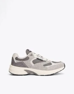 Tommy Jeans Suede Colour-blocked Trainers In Grey For Men -Tommy Hilfiger Store 207743487 1 grey 1