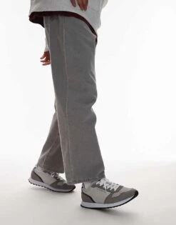 Tommy Hilfiger Runner Trainers In Grey Tones For Men Grey Whisper -Tommy Hilfiger Store 207759197 4