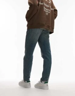 Tommy Hilfiger Icon Leather Court Trainers In White For Men Ecru -Tommy Hilfiger Store 207759238 5