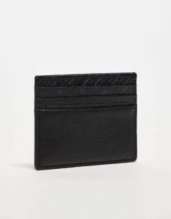 Tommy Hilfiger Monogram Card Holder In Black For Men -Tommy Hilfiger Store 207759289 3