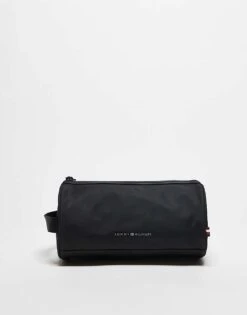 Tommy Hilfiger Washbag In Black For Men
