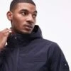 Tommy Hilfiger Hooded Rain Jacket In Navy For Men Desert Sky -Tommy Hilfiger Store 207759469 1 desertsky