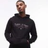 Tommy Hilfiger Centre Stack Logo Hoodie In Black For Men Black 660 910 -Tommy Hilfiger Store 207759478 1 black660910