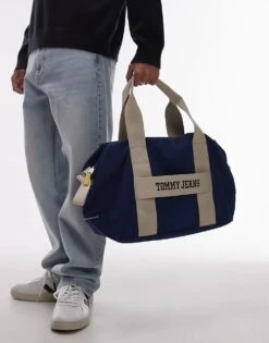 Tommy Jeans Retro Duffle Bag In Blue For Men Velvet Blue -Tommy Hilfiger Store 207794691 1 velvetblue 1