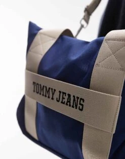 Tommy Jeans Retro Duffle Bag In Blue For Men Velvet Blue -Tommy Hilfiger Store 207794691 3