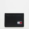 Tommy Jeans Heritage Leather Card Holder In Black For Men -Tommy Hilfiger Store 207794805 1 black
