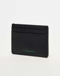 Tommy Jeans Heritage Leather Card Holder In Black For Men -Tommy Hilfiger Store 207794805 3