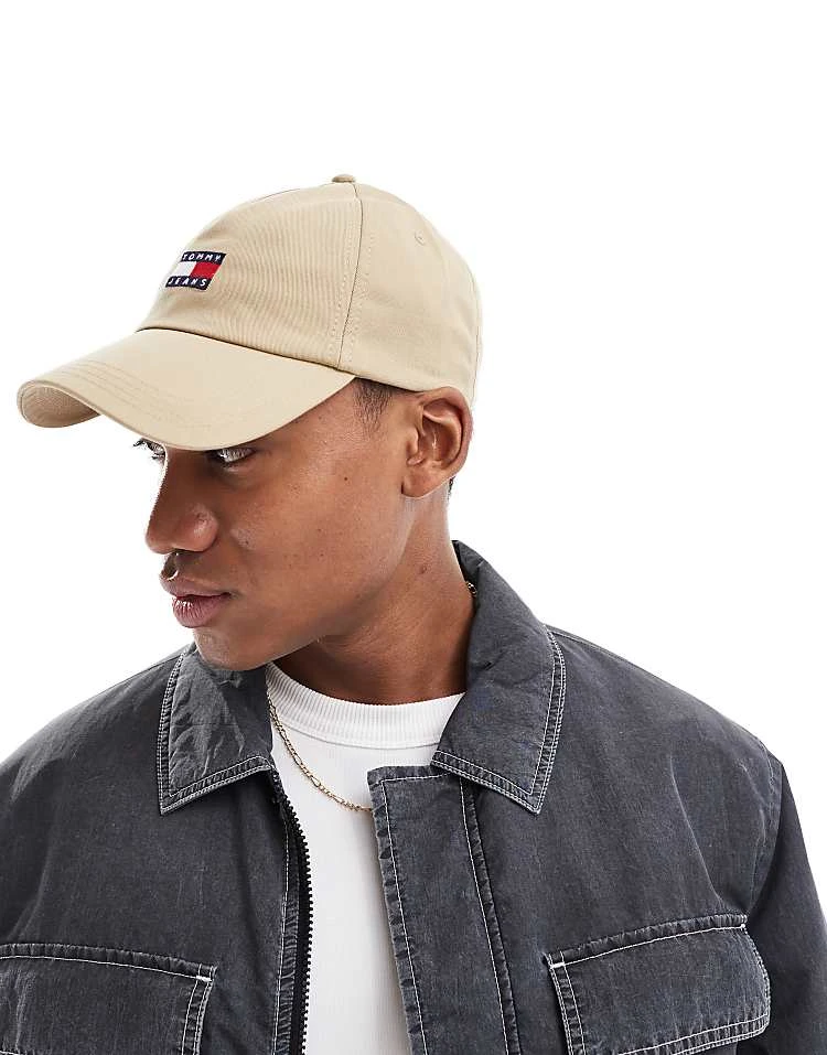 Tommy Jeans Heritage Core Cap In Tan For Men Relic Tan 6 Tommy Jeans Heritage Core Cap In Tan For Men Relic Tan - Image 4