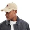 Tommy Jeans Heritage Core Cap In Tan For Men Relic Tan