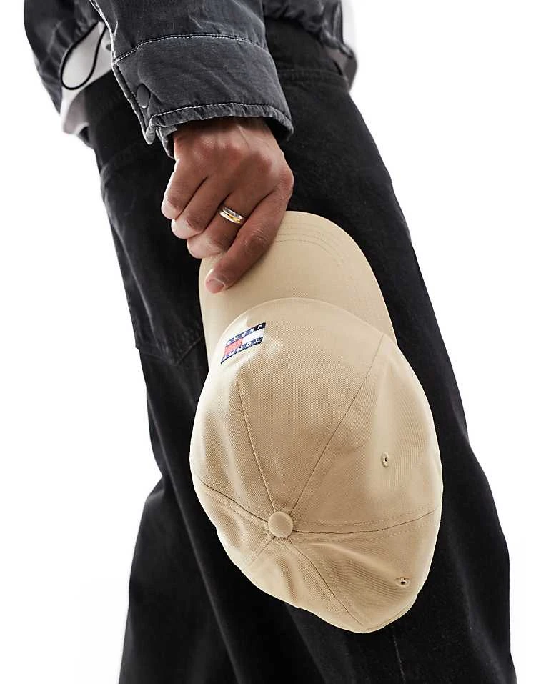 Tommy Jeans Heritage Core Cap In Tan For Men Relic Tan 4 Tommy Jeans Heritage Core Cap In Tan For Men Relic Tan - Image 2