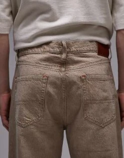 Tommy Jeans Otis Regular Straight Jeans In Washed Brown For Men Denim Color -Tommy Hilfiger Store 207795400 4