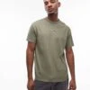 Tommy Jeans Small Linear Logo T-shirt In Army Green For Men Aruba Green -Tommy Hilfiger Store 207795450 1 arubagreen
