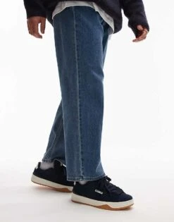 Tommy Jeans Skater Sneaker In Navy For Men Dark Night Navy