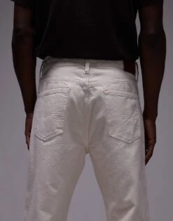 Tommy Jeans Straight Jeans In Ecru For Men -Tommy Hilfiger Store 207795634 4