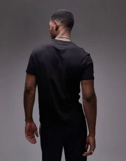 Tommy Jeans Small Chest Logo T-shirt In Black For Men -Tommy Hilfiger Store 207795962 3