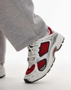 Tommy Jeans Archive 97 Trainers In Red For Men Sweet Cayenne -Tommy Hilfiger Store 207796165 4