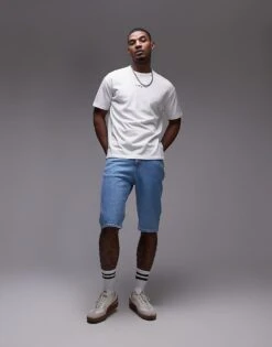 Tommy Jeans Ryan Denim Shorts In Light Wash For Men Denim Light -Tommy Hilfiger Store 207796210 1 denimlight 1