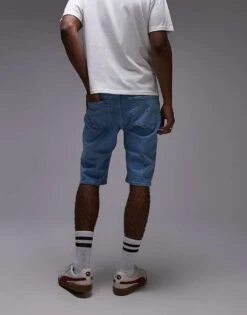 Tommy Jeans Ryan Denim Shorts In Light Wash For Men Denim Light -Tommy Hilfiger Store 207796210 5