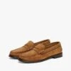 Tommy Hilfiger Debossed Suede Loafers In Brown For Men -Tommy Hilfiger Store 208068395 1 brown