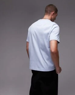 Tommy Hilfiger Monogram Tee In Light Blue For Men -Tommy Hilfiger Store 208068435 4