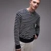 Tommy Hilfiger Breton Structure Crew Neck In Multi For Men -Tommy Hilfiger Store 208068845 1 multi