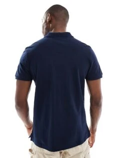 Tommy Jeans Slim Placket Polo In Blue For Men -Tommy Hilfiger Store 208069034 4