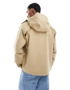 Tommy Jeans Zip Up Jacket In Beige For Men -Tommy Hilfiger Store 208069355 4