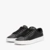 Tommy Hilfiger Pebble Grain Court Trainers In Black For Men -Tommy Hilfiger Store 208069414 1 black