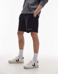 Tommy Hilfiger Small Tommy Logo Sweatshorts In Navy Blue For Men -Tommy Hilfiger Store 208069632 1 navyblue 1