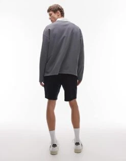 Tommy Hilfiger Small Tommy Logo Sweatshorts In Navy Blue For Men -Tommy Hilfiger Store 208069632 4