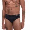 Tommy Hilfiger Original Logo Swim Briefs In Navy Blue For Men -Tommy Hilfiger Store 208111482 1 navyblue