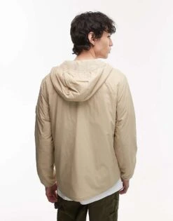 Tommy Hilfiger Packable Jacket In Light Brown For Men -Tommy Hilfiger Store 208267726 3