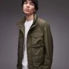 Tommy Hilfiger Water Repellent Packable Field Jacket In Olive Green For Men -Tommy Hilfiger Store 208267735 1 olivegreen